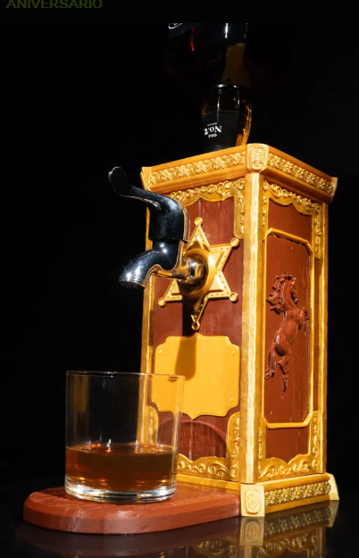 Dispenser de whisky James West